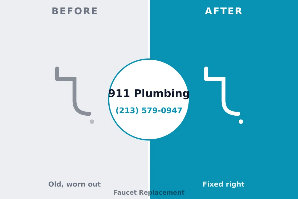 Before and after: plumbing company Canadian Lakes, MI